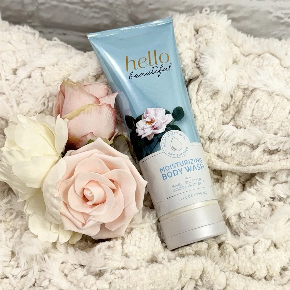 Bath & Body Works HELLO BEAUTIFUL Aromatherapy Moisturizing Body Wash 10oz